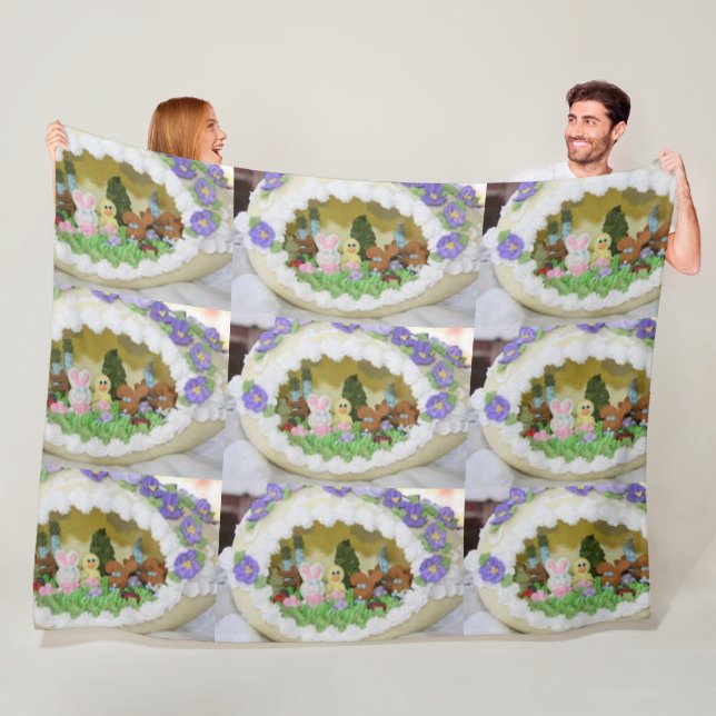 Cobertor De Velo coelho de ovo de Páscoa (In Situ)