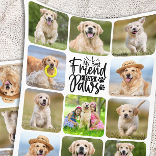 Cobertor De Velo Colagem de Fotografias com Mais De 11 Cães O Melho