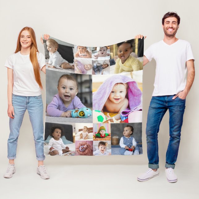 Cobertor De Velo Colagem de Fotografias do Design 14 (In Situ)