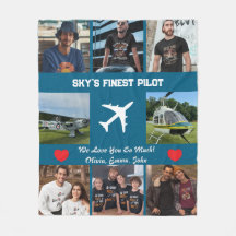 Colagem de Fotografias 'O Melhor Piloto do Céu',Av