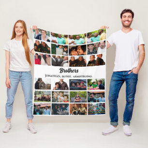 Cobertor De Velo Colagem de Fotografias Personalizada dos Melhores
