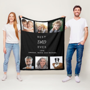 Cobertor De Velo Colagem de fotos da família negra do Padre Melhor 