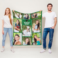 Colagem de Fotos de Graduado Verde Personalizado G