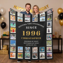 Colagem de Fotos de Memórias Familiares dos 30 Ano
