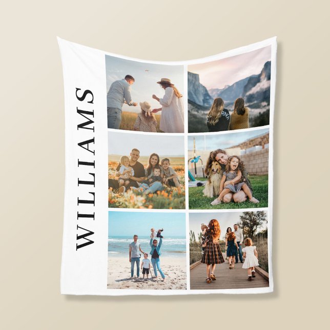 Cobertor De Velo Colagem de Fotos Moderna 6 (Criador carregado)