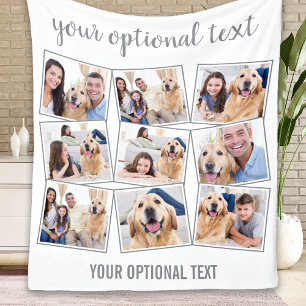 Cobertor De Velo Colagem de Fotos Moderna 9