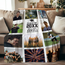 Colagem de Fotos Moderna de Graduação de Instagram