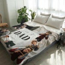 Colagem de Fotos Personalizada do Melhor Pai do Mu