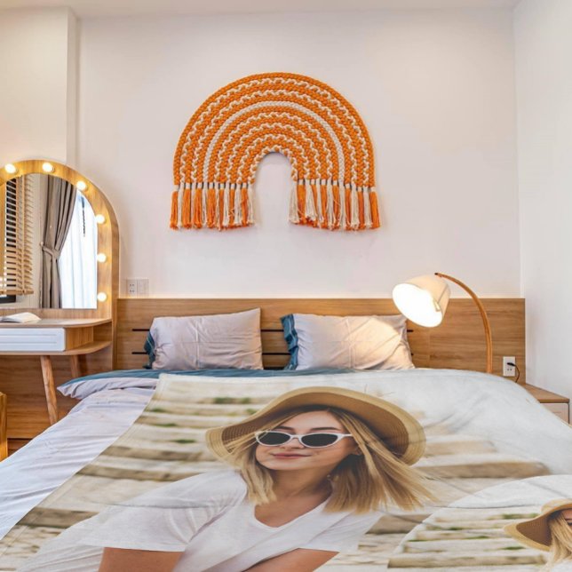 Cobertor De Velo Colagem de Fotos Simples e Moderna (Criador carregado)