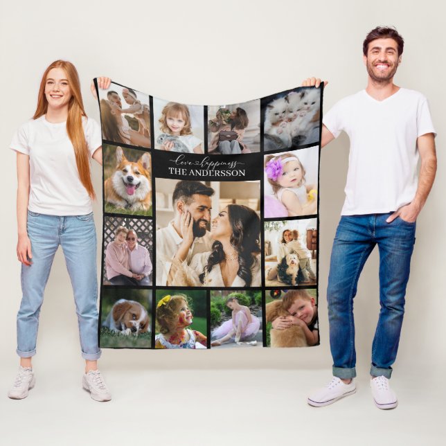 Cobertor De Velo Colagem FOTO da Família Moden 13 Imagem e Pessoal (In Situ)