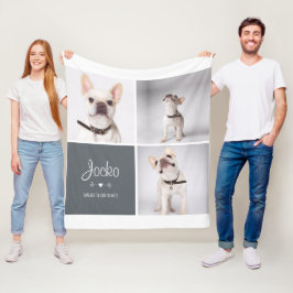 Cobertor De Velo Colagem Fotográfica de Pet Perda de Saída de Cacho