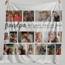 Colagem Personalizada do Vovô 18 Fotos