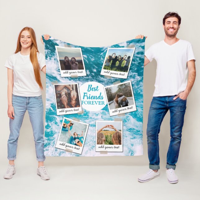 Cobertor De Velo Colagem Personalizada Personalizada dos Melhores A (In Situ)
