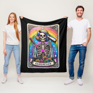 Cobertor De Velo Coleção de Placas Tarot do Hairdresser