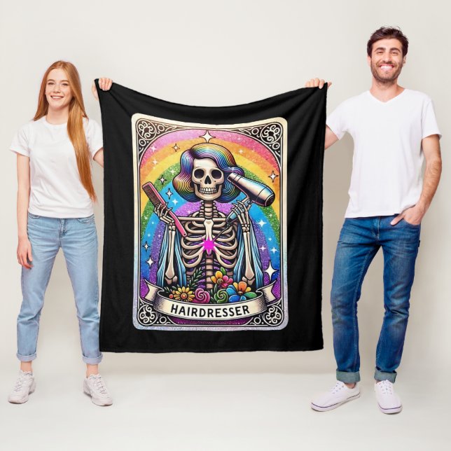 Cobertor De Velo Coleção de Placas Tarot do Hairdresser (In Situ)