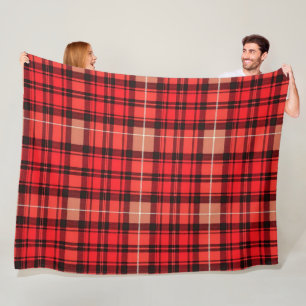 Cobertor De Velo Coleção de tendências do Tartan da Xadrez Tradicio