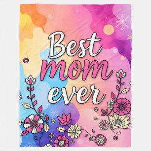 Cobertor De Velo Coleção de Trendências Florais de Luxo