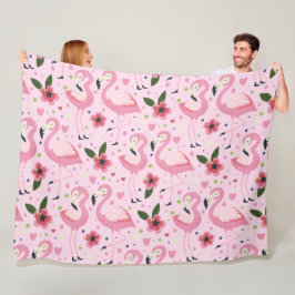 Cobertor De Velo Coleção de Verão Flamingo Um Design 9