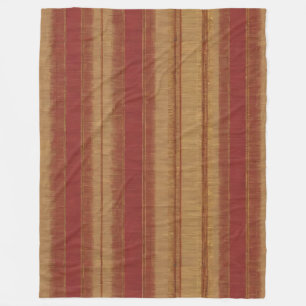 Cobertor De Velo Coleção Luxo de Linho Burgundy Gold Popular
