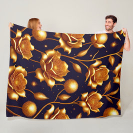 Cobertor De Velo Coleção Moderna de Rosa de Luxury Boho Dourado