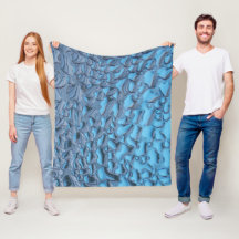 Colírio suave em vidro azul