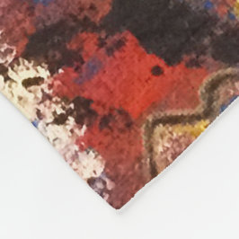 Cobertor De Velo Collage Fleece Blanket