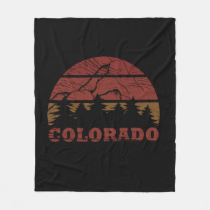 Cobertor De Velo coloração do estado do Colorado