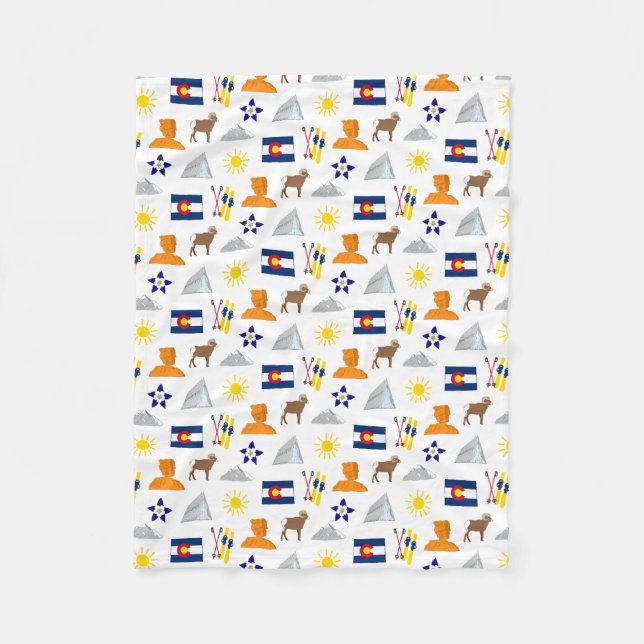 Cobertor De Velo Colorado (Frente)