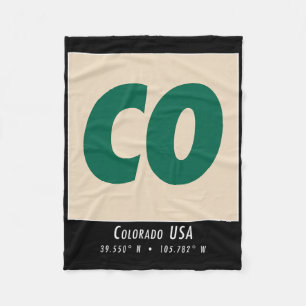 Cobertor De Velo Colorado Hiking And Skiing Co Montanha Vintage Spo