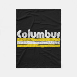 Cobertor De Velo Columbus Futebol Cidade Vintage 
