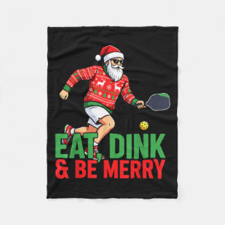 Cobertor De Velo Coma dink e seja alegre jogador de pickleball papa