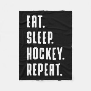 Cobertor De Velo Coma Hockey Com Sono Repetir Gráfico Engraçado Par
