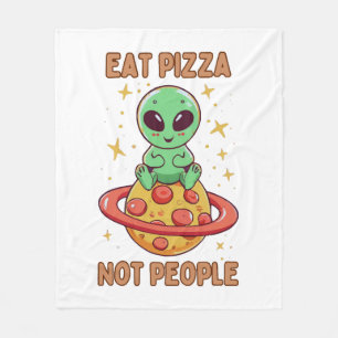 Cobertor De Velo Coma pizza não pessoas