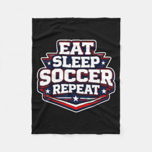 Cobertor De Velo Coma Sonho Futebol Repita Funil Futebol Jogador Tr