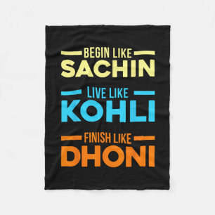 Cobertor De Velo Começar Sachin Viver Como Kohli Terminar Dhoni Crí