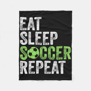 Cobertor De Velo Comer Dormir Futebol Repetir Camisa Esporte Legal 