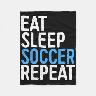 Cobertor De Velo Comer Dormir Futebol Repetir Camiseta Homens Mulhe