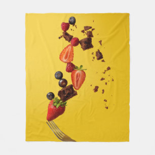 Cobertor De Velo Comida bonito