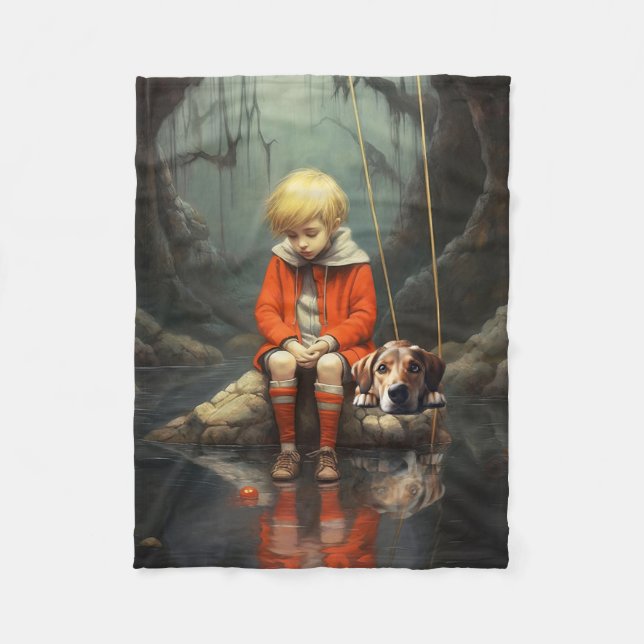 Cobertor De Velo Comiseração de Fleece Blanket (Frente)