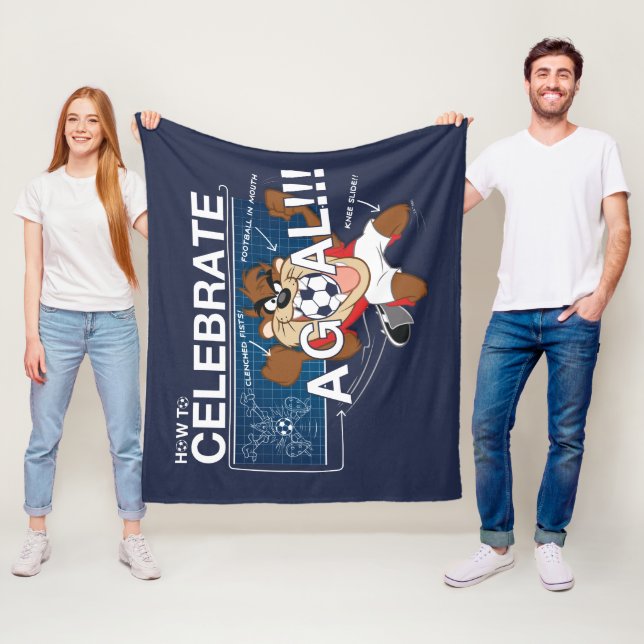 Cobertor De Velo Como Celebrar um Gol com TAZ™ (In Situ)