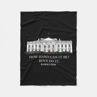 Cobertor De Velo Como Pode Ser Duro Os Rapazes Fazerem Kamala Harri