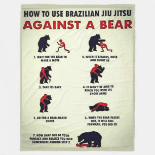 COBERTOR DE VELO COMO UTILIZAR JUDO CONTRA UM URSO