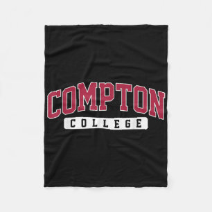Cobertor De Velo Compton College Arch Retro Vintage Design Para Hom