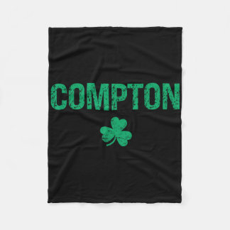 Cobertor De Velo Compton Irish Shamrock St Patrick's Day 