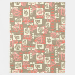 Cobertor De Velo Conchas Submarinas de Kua Bay no Havaí