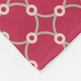 Cobertor De Velo Conectividade nuclear - magenta - padrão uniforme