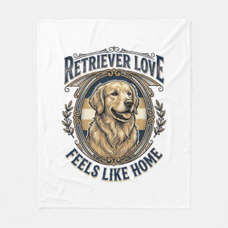 Cobertor De Velo Conforto Doméstico do Golden Retriever Gravação Vi