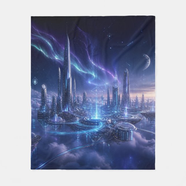 Cobertor De Velo 🌌 Conforto Futuro (Frente)