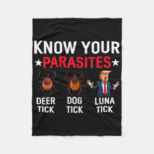 Cobertor De Velo Conheça Sua Parasita Anti-Trump Meme Parody T