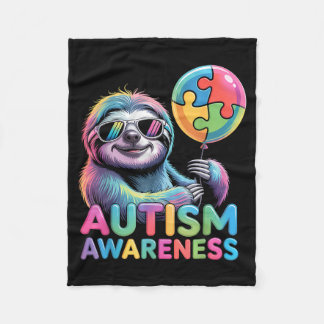 Cobertor De Velo Consciência do autismo autista 